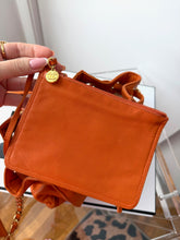 Vintage CHANEL Timeless Orange Lambskin Bucket Bag