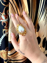 The Pearl Oracle Ring by Kenneth Jay Lane
