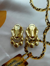 Vintage Kenneth Jay Lane Pearl Doorknocker Clip Earrings