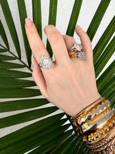 Vintage Starlight Cocktail Ring
