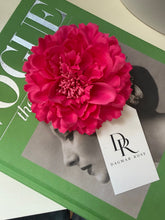 The Carrie Bloom — Fuchsia Satin Flower Pin