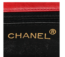 Vintage CHANEL Lambskin Quilted Flap Tassel Camera Bag | 1991